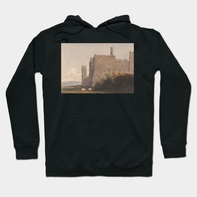 Battle Abbey, Sussex by David Cox Hoodie by Classic Art Stall